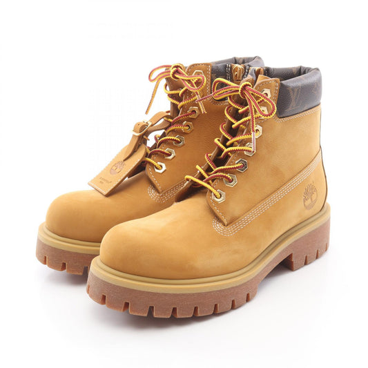 LOUIS VUITTON x Timberland Monogram Boots Brown Size UK 8