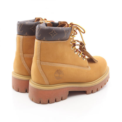 LOUIS VUITTON x Timberland Monogram Boots Brown Size UK 8