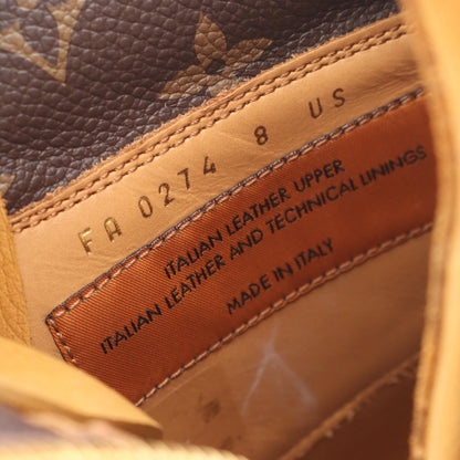 LOUIS VUITTON x Timberland Monogram Boots Brown Size UK 8