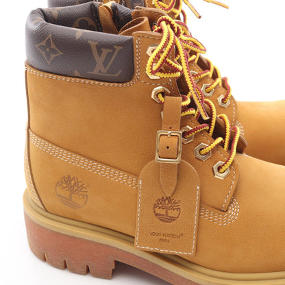 LOUIS VUITTON x Timberland Monogram Boots Brown Size UK 8