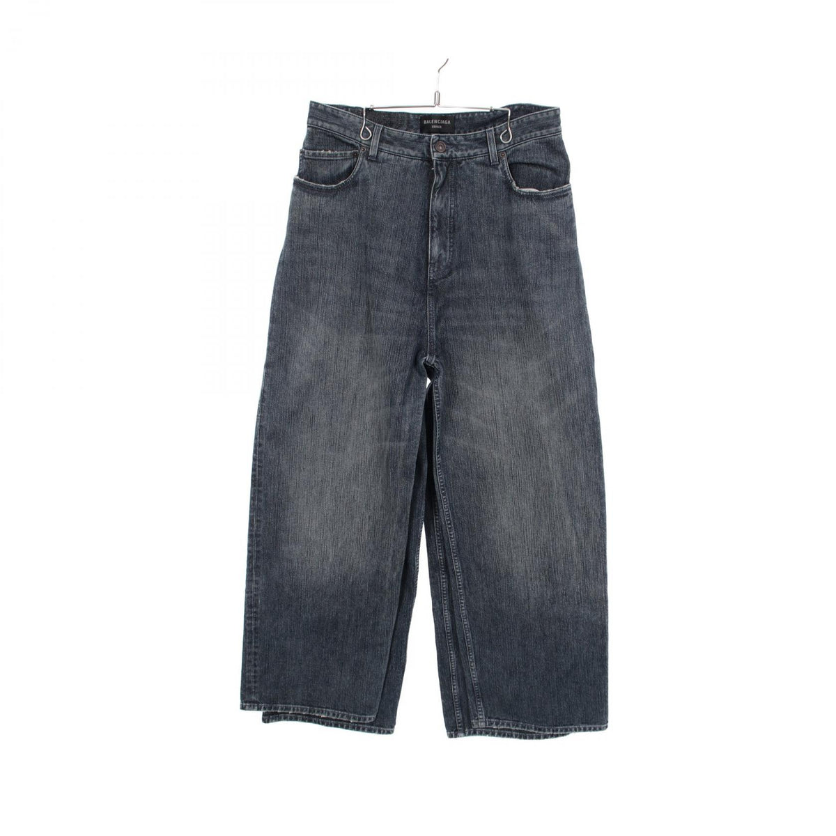 BALENCIAGA Double Sided Denim Pants Size S