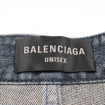 BALENCIAGA Double Sided Denim Pants Size S