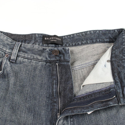 BALENCIAGA Double Sided Denim Pants Size S
