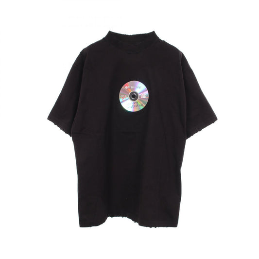 BALENCIAGA Valentine CD T-Shirt Black Size XS