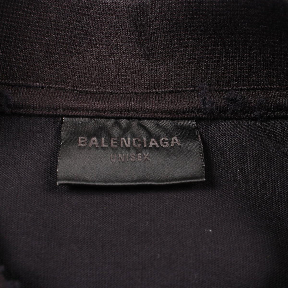 BALENCIAGA Valentine CD T-Shirt Black Size XS