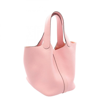 HERMES Picotin Lock PM Clemence Pink Handbag