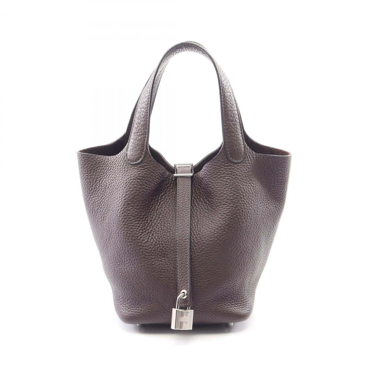 HERMES Picotin Lock PM Sellier Clemence Handbag