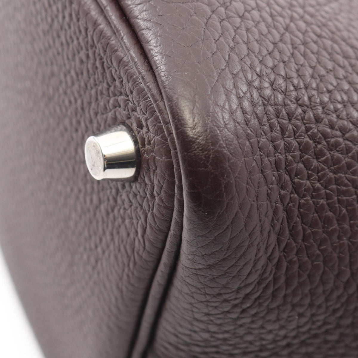 HERMES Picotin Lock PM Sellier Clemence Handbag