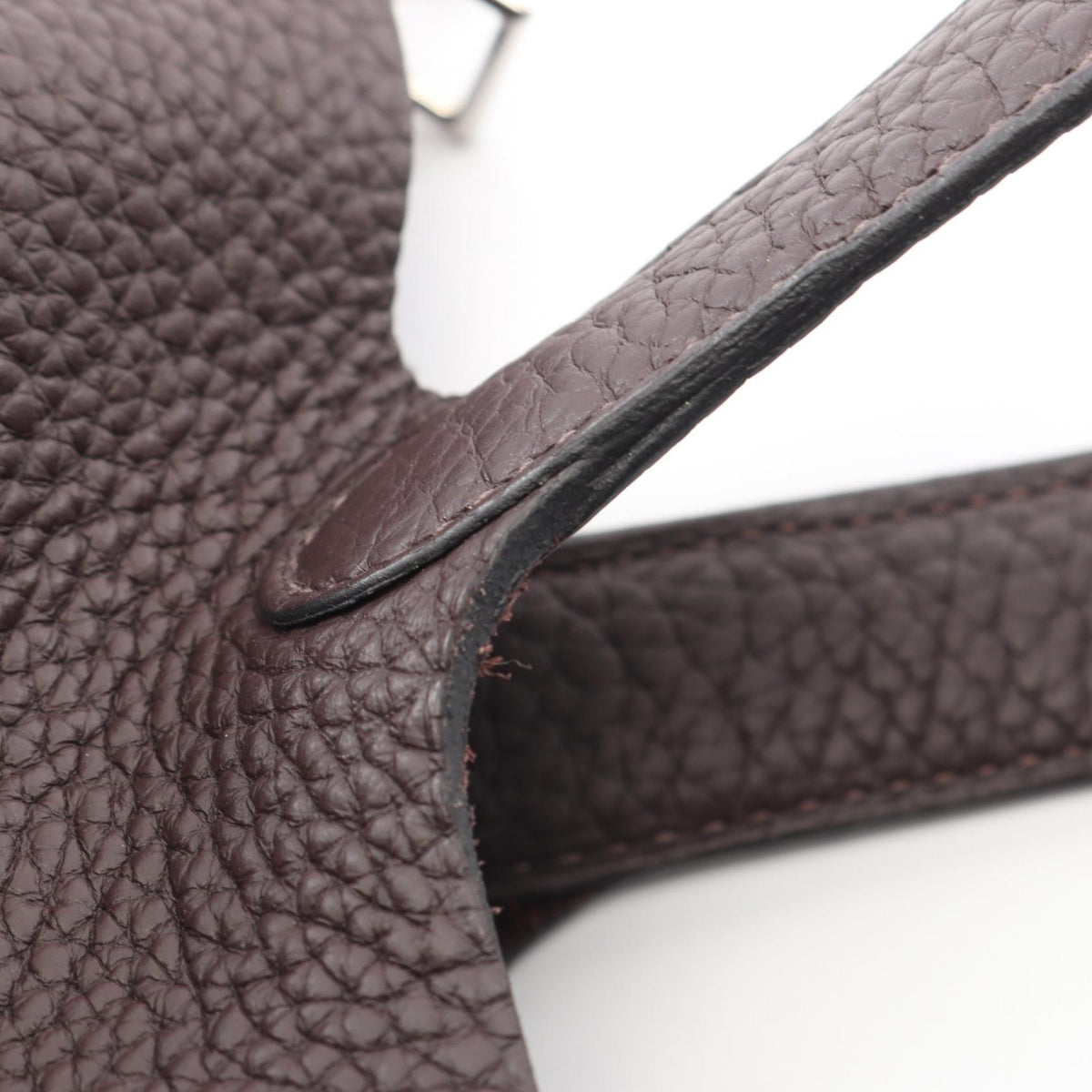 HERMES Picotin Lock PM Sellier Clemence Handbag