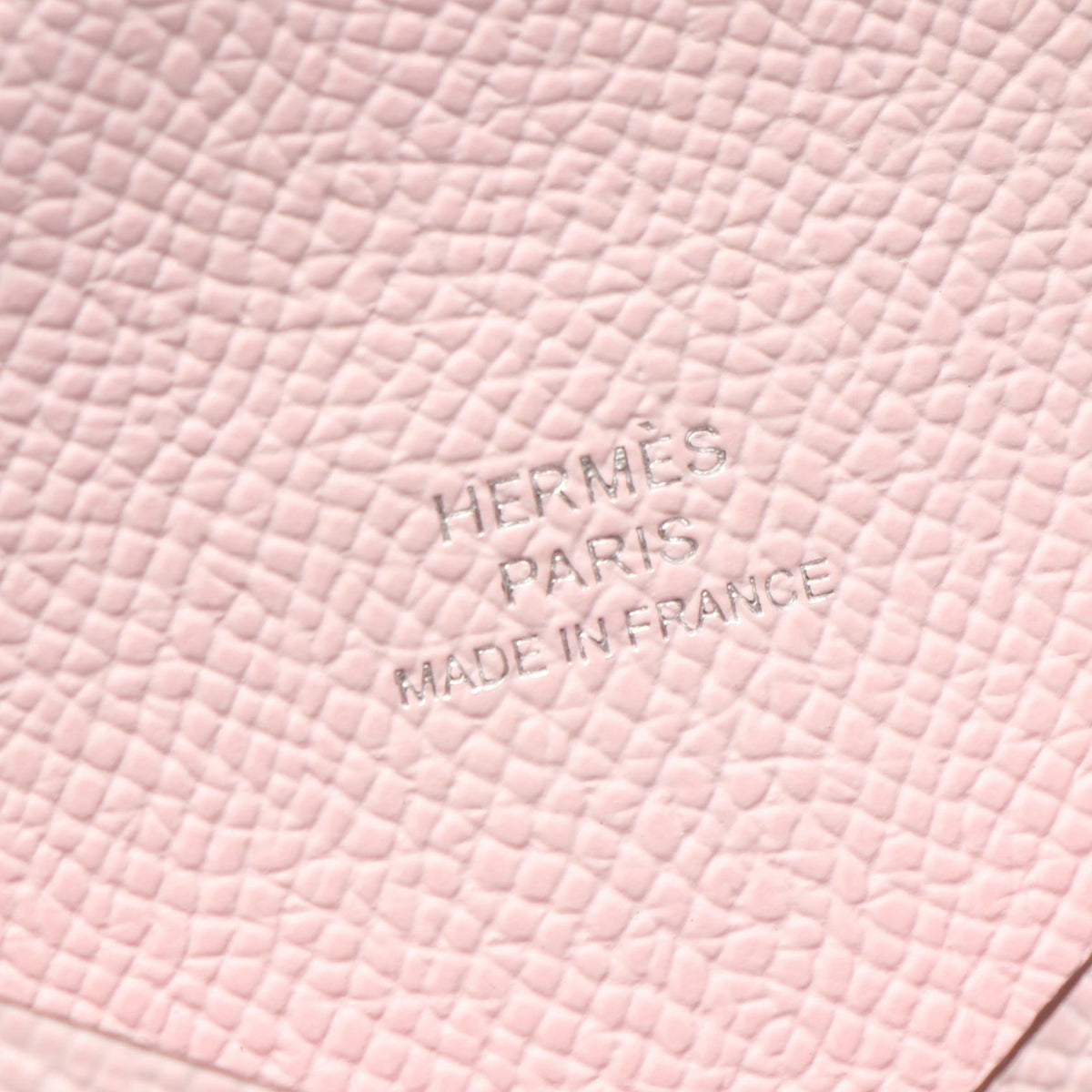 HERMES Calvi Rose Eglantine Coin Wallet