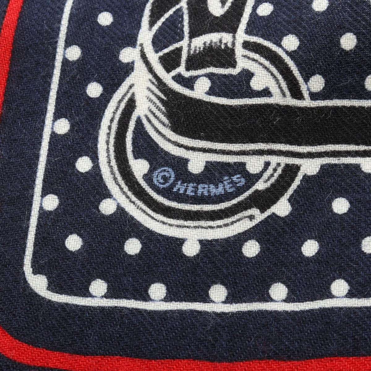 HERMES Carré 55 Disco Bandana Scarf