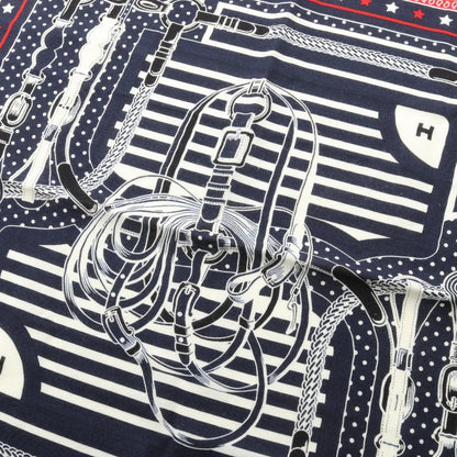 HERMES Carré 55 Disco Bandana Scarf