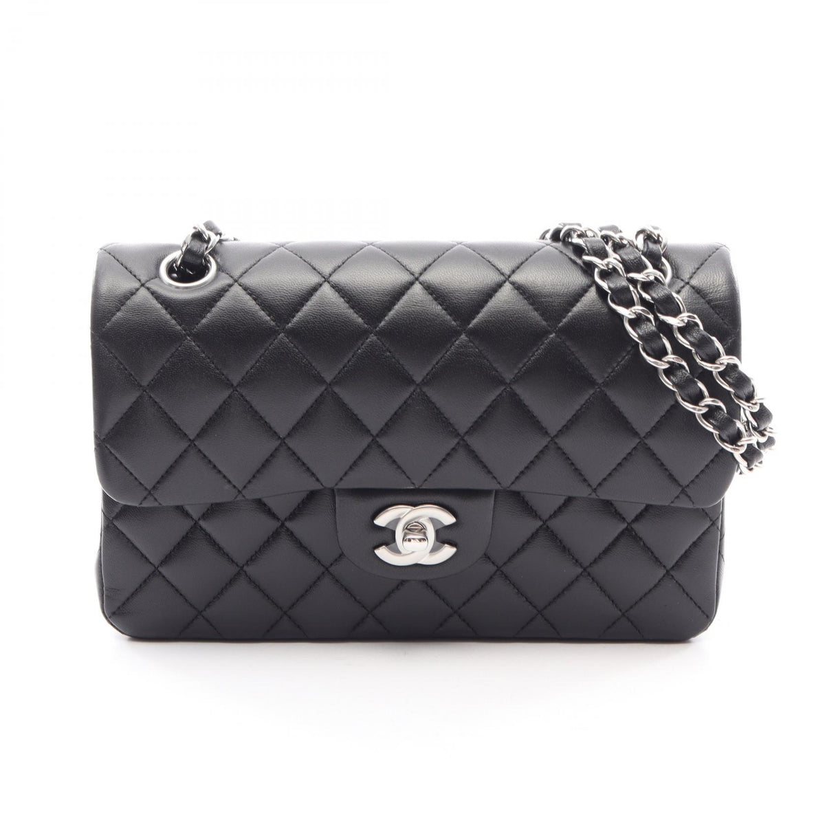 CHANEL Matelasse Double Flap Shoulder Bag