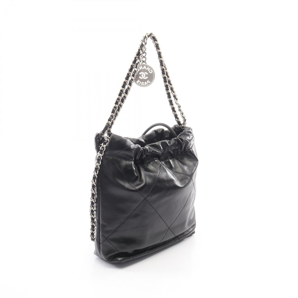 CHANEL 22 Mini 2-Way Leather Shoulder Bag