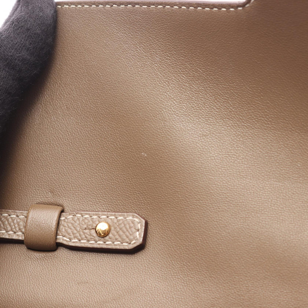 HERMES Constance Long To Go Shoulder Bag Gray