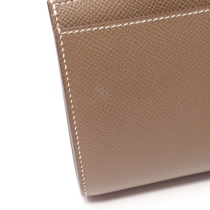 HERMES Constance Long To Go Shoulder Bag Gray