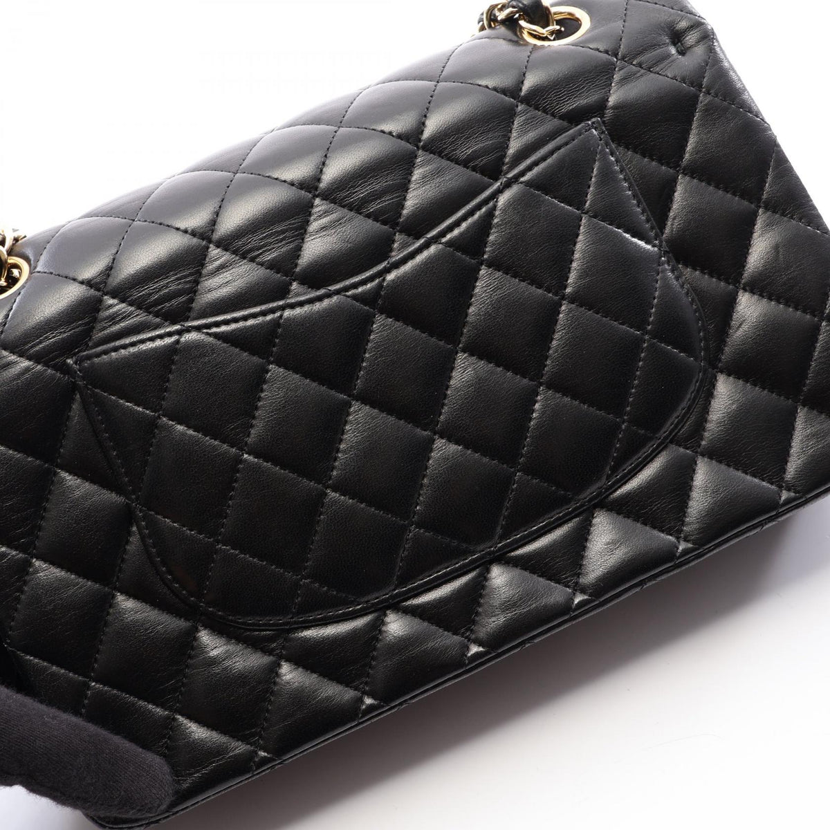 CHANEL Matelasse Double Flap Shoulder Bag