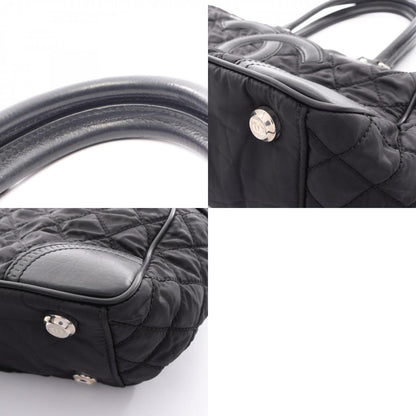 CHANEL Paris-New York Line Nylon Bag Black