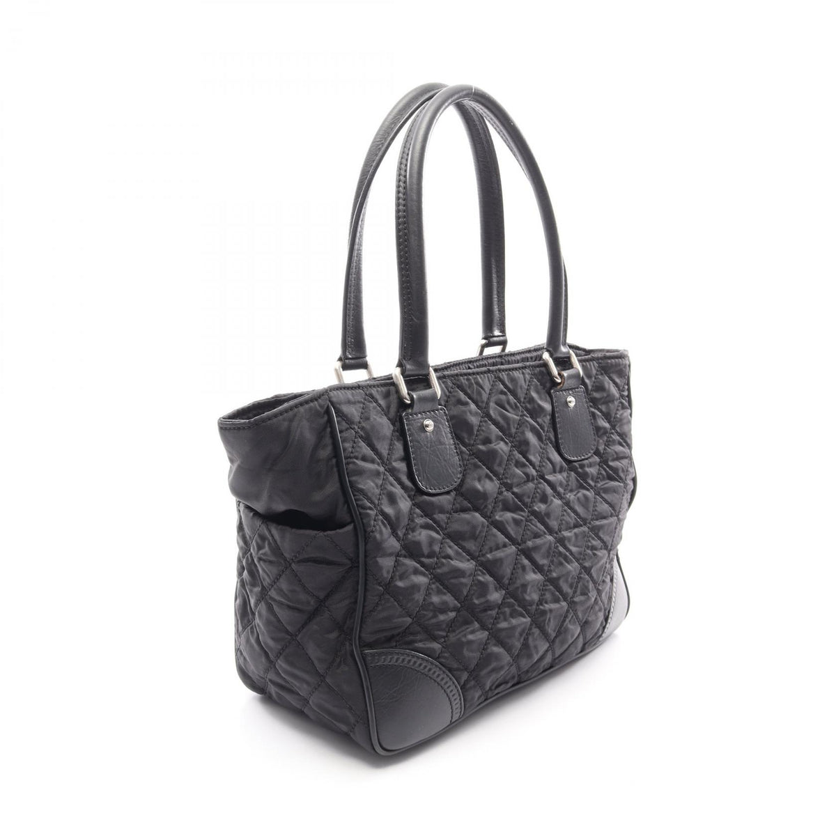 CHANEL Paris-New York Line Nylon Bag Black