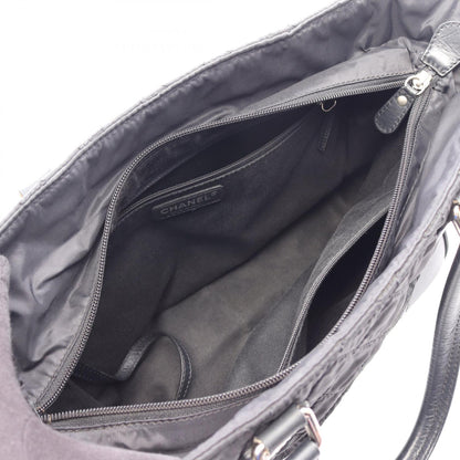 CHANEL Paris-New York Line Nylon Bag Black