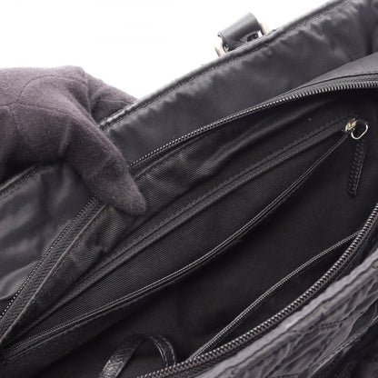 CHANEL Paris-New York Line Nylon Bag Black