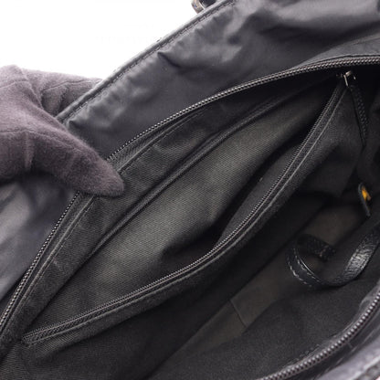 CHANEL Paris-New York Line Nylon Bag Black