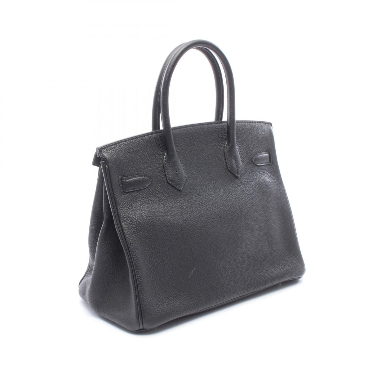 HERMES Birkin 30 Togo Leather Silver HW Handbag