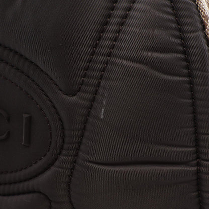 GUCCI GG Canvas Leather Backpack Beige