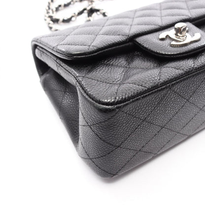 CHANEL Mini Matelasse Shoulder Caviar Skin Shoulder Bag