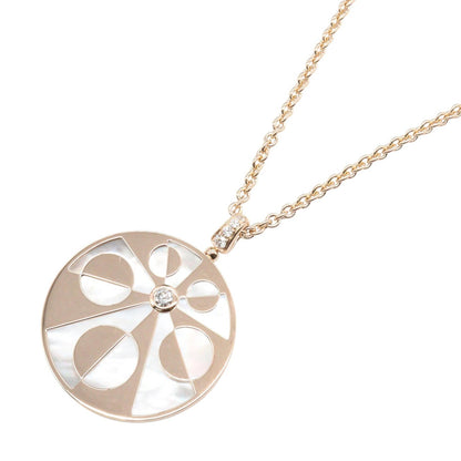 BVLGARI Intarsio Diamond K18PG Necklace