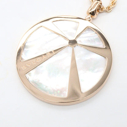 BVLGARI Intarsio Diamond K18PG Necklace