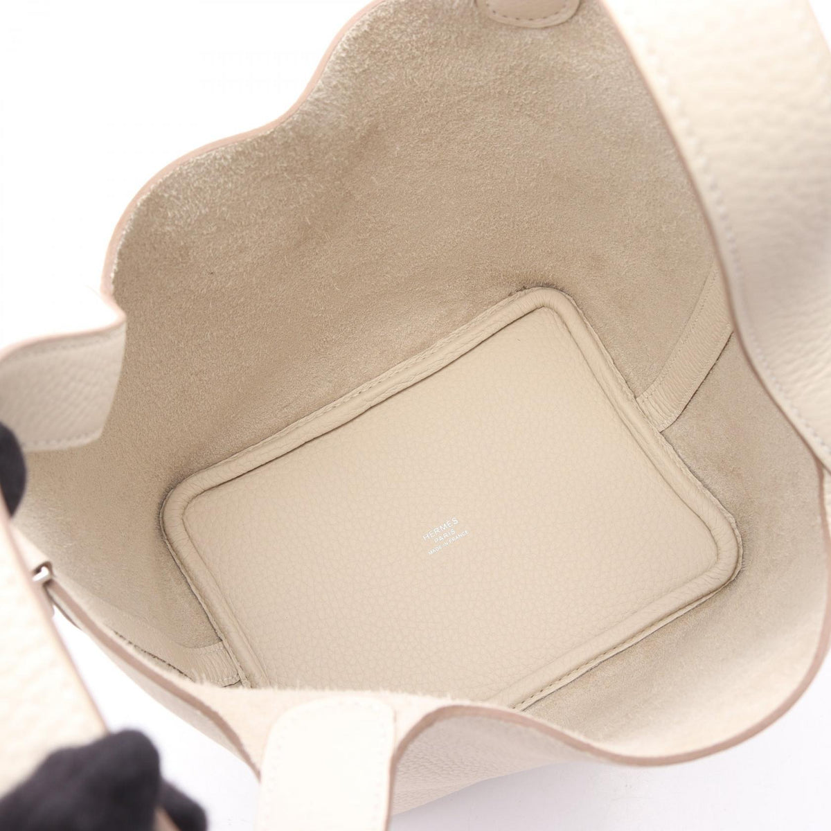 HERMES Picotin Lock PM Leather Handbag