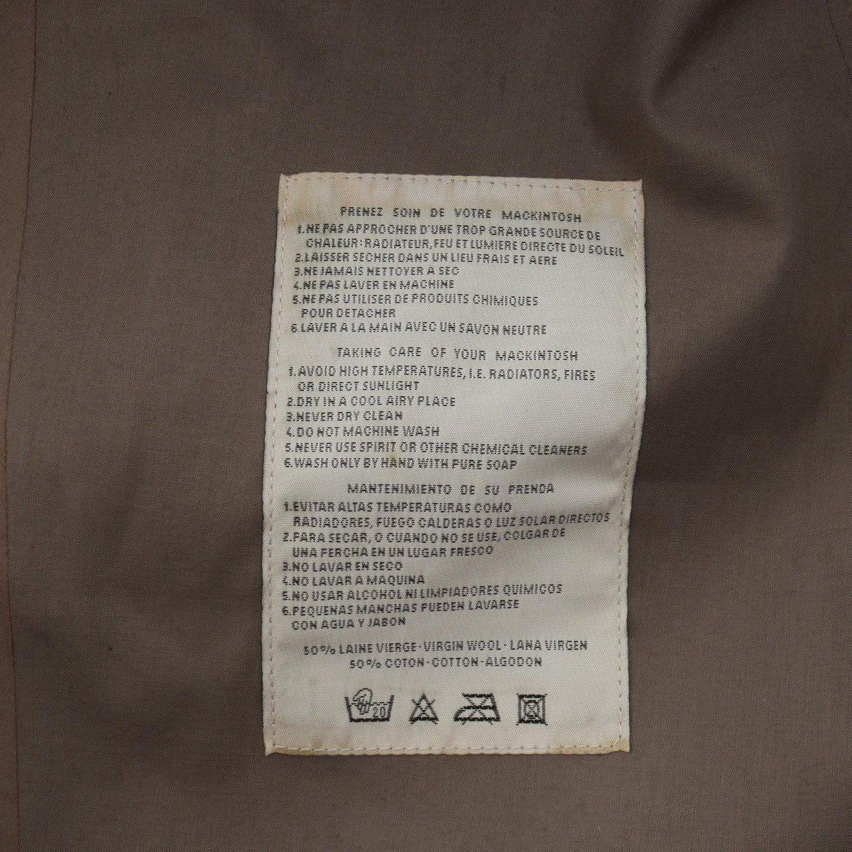 HERMES Double-Breasted Wool Coat Size ME