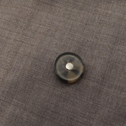 HERMES Double-Breasted Wool Coat Size ME