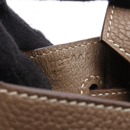 HERMES Birkin 25 Togo Leather Handbag