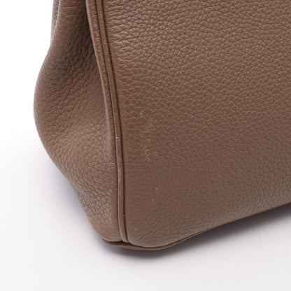 HERMES Birkin 25 Togo Leather Handbag
