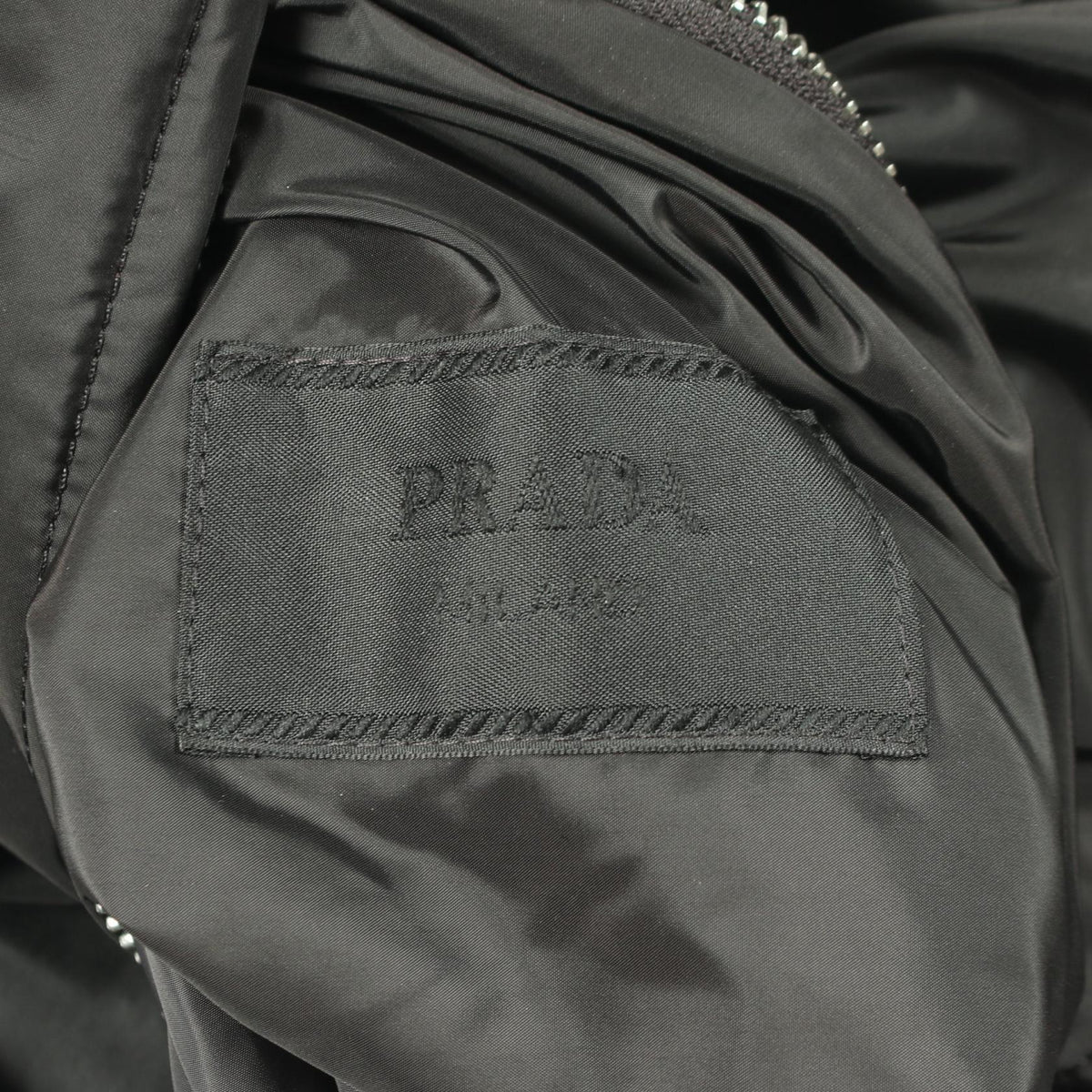 PRADA Re-Nlyon Black Padded Reversible Jacket Size 52