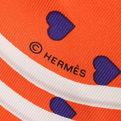 HERMES Petit Carre 45 Brides de Silk Scarf