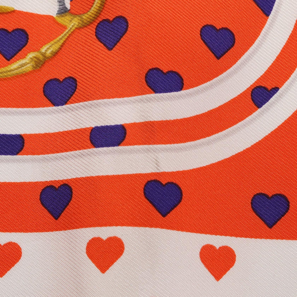 HERMES Petit Carre 45 Brides de Silk Scarf