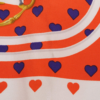 HERMES Petit Carre 45 Brides de Silk Scarf