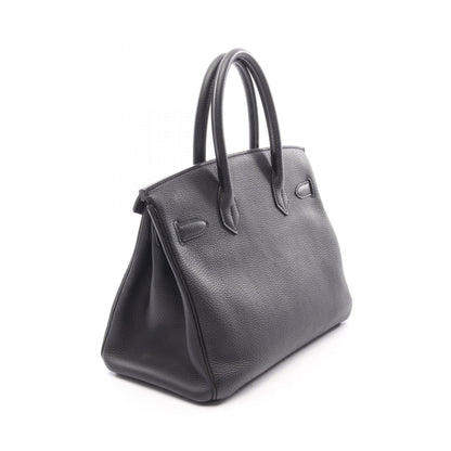 HERMES Birkin 30 Togo Leather Bag Black