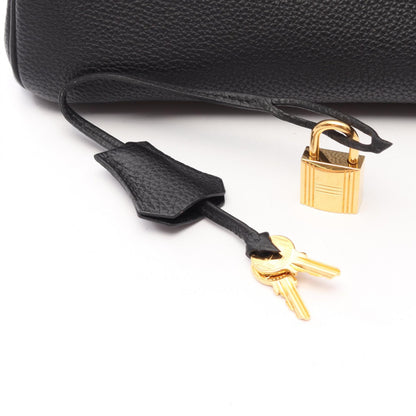 HERMES Birkin 30 Togo Leather Bag Black