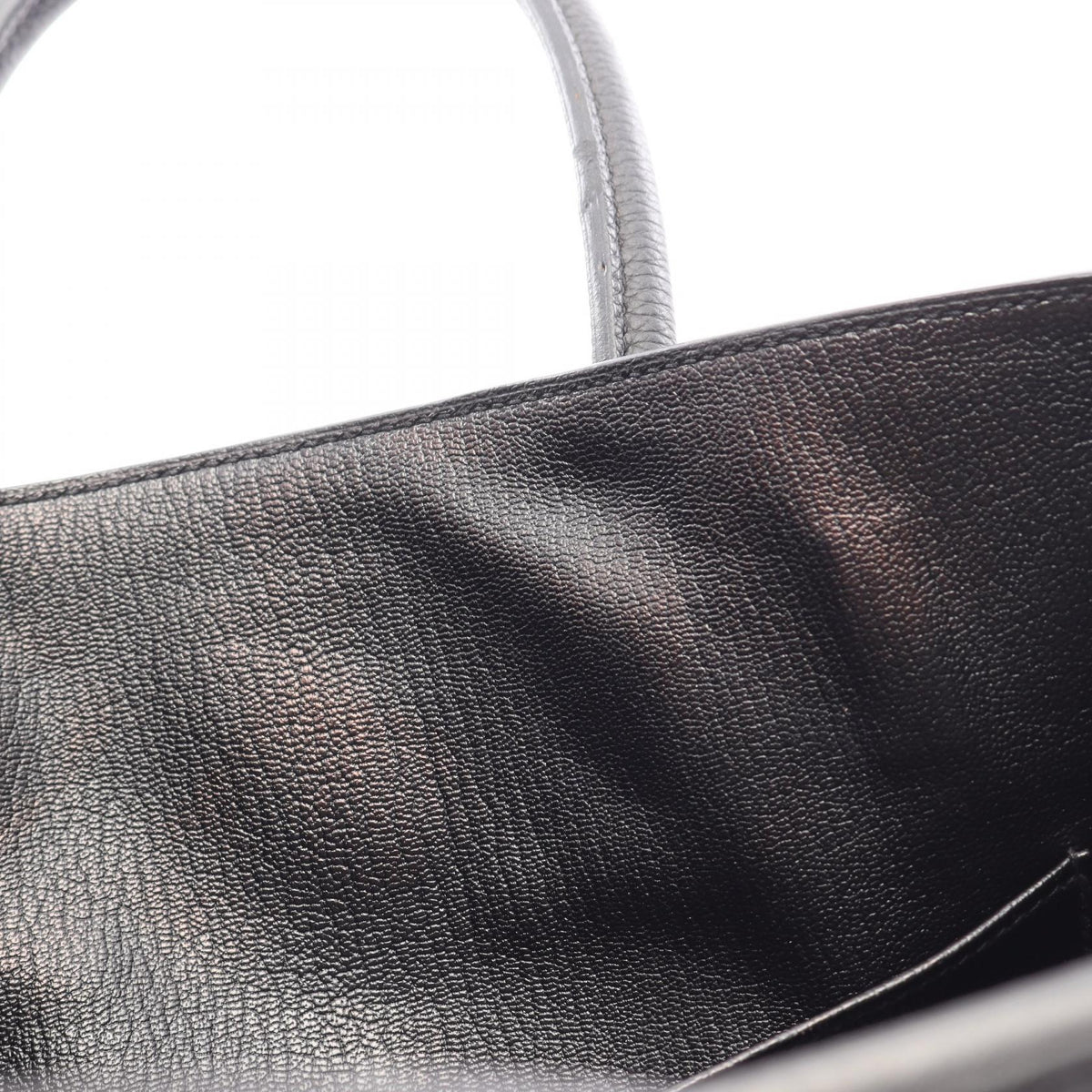HERMES Birkin 30 Togo Leather Bag Black