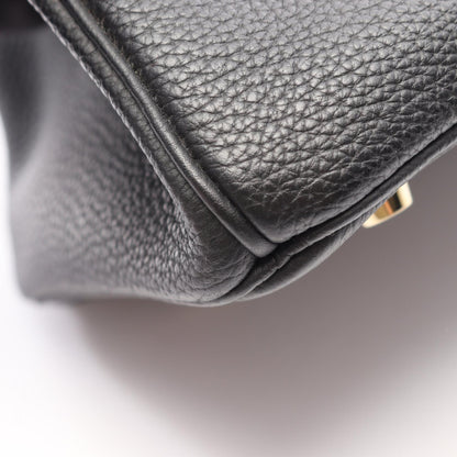 HERMES Birkin 30 Togo Leather Bag Black
