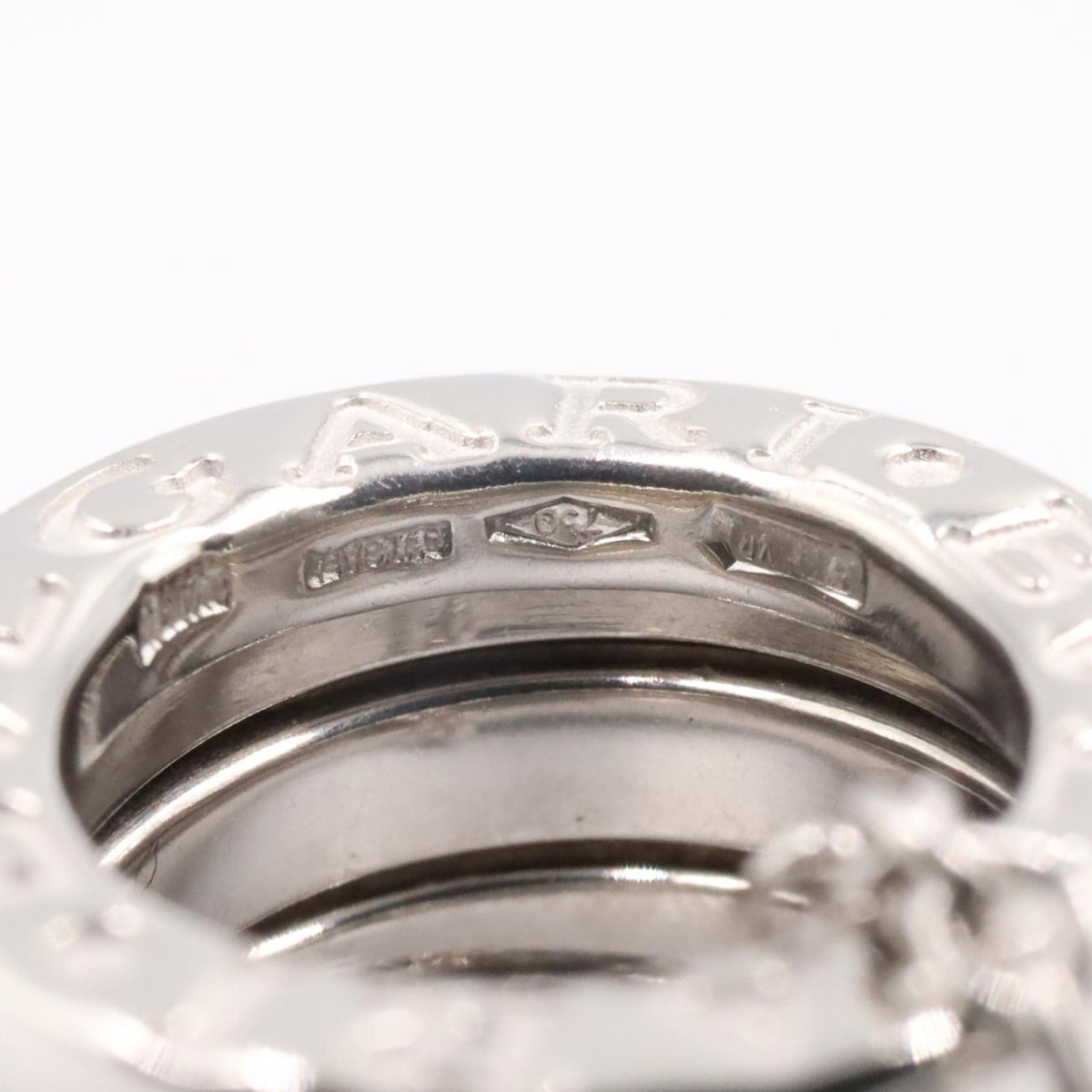 BVLGARI B-zero1 K18WG Necklace Silver
