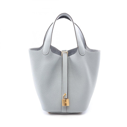 HERMES Picotin Lock PM Gris Clemence Bag