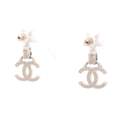CHANEL Coco Mark Star Rhinestone Earrings