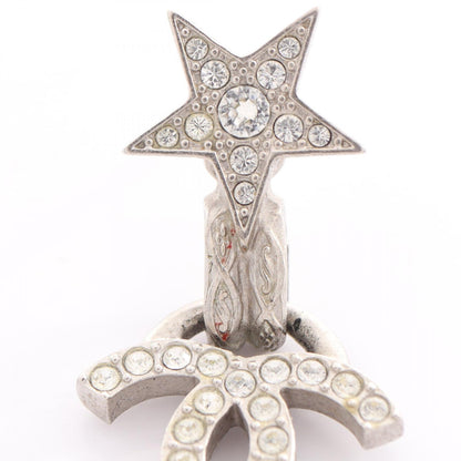 CHANEL Coco Mark Star Rhinestone Earrings