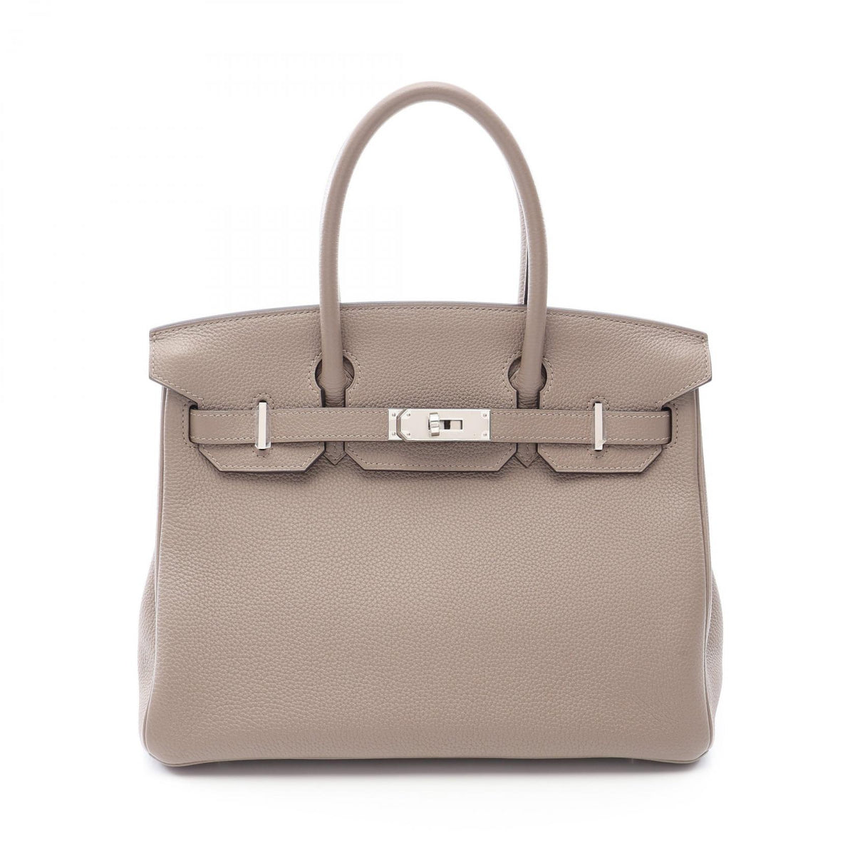 HERMES Birkin 30 Togo Gris Asphalte Handbag