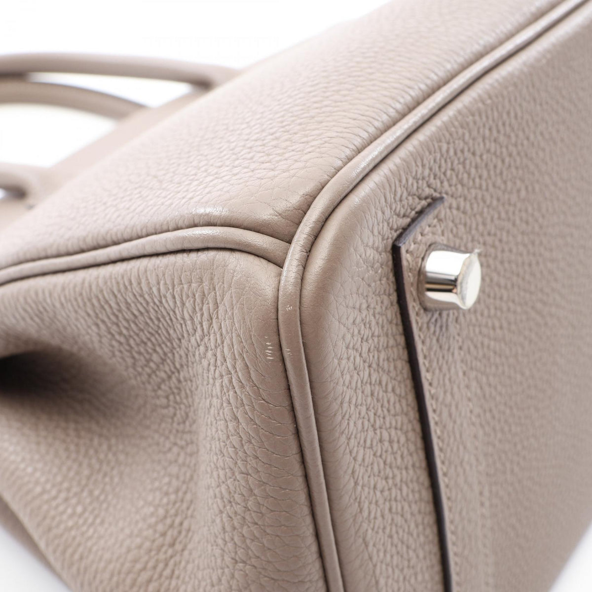 HERMES Birkin 30 Togo Gris Asphalte Handbag